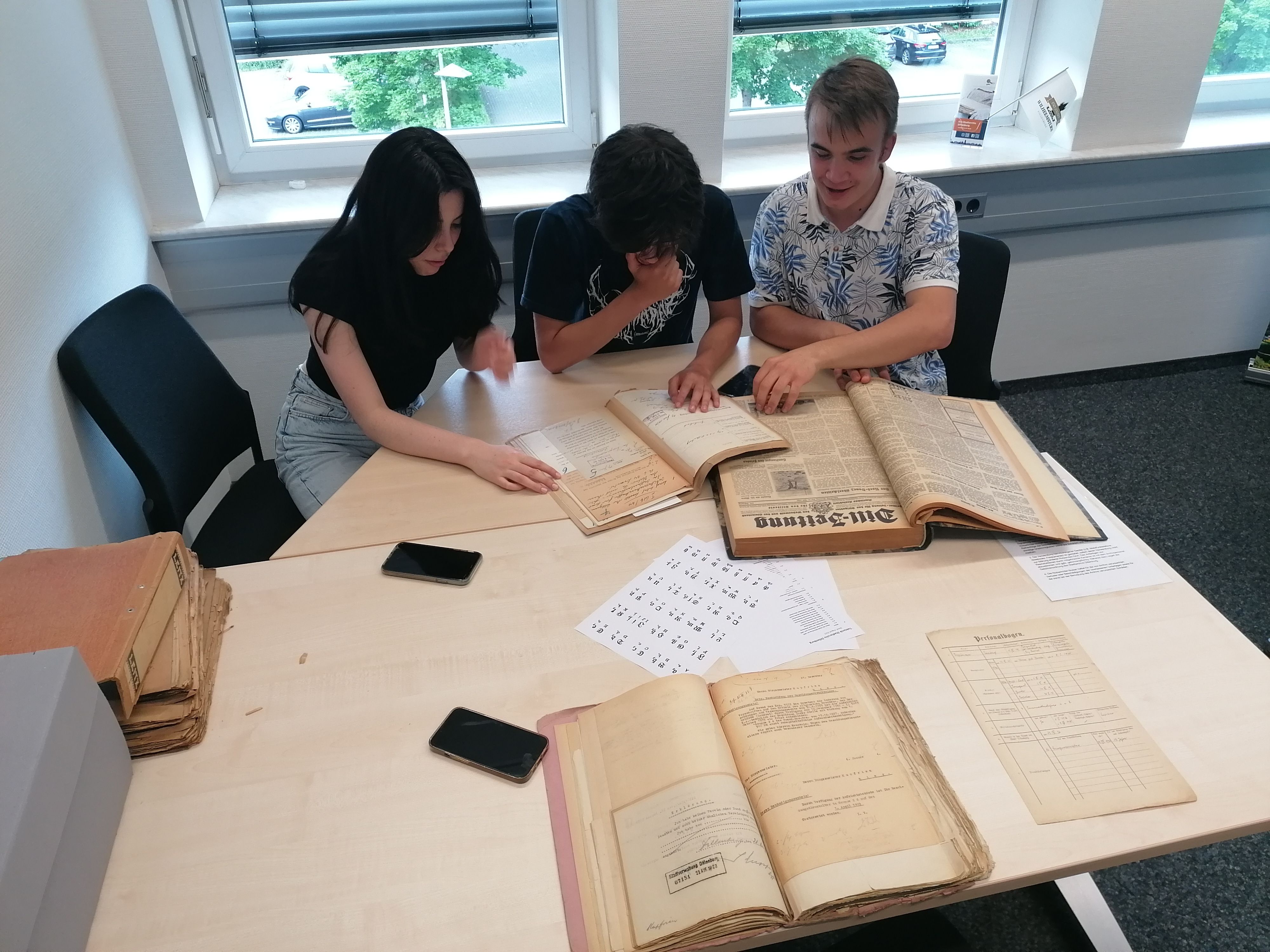 Im Dillenburger Stadtarchiv