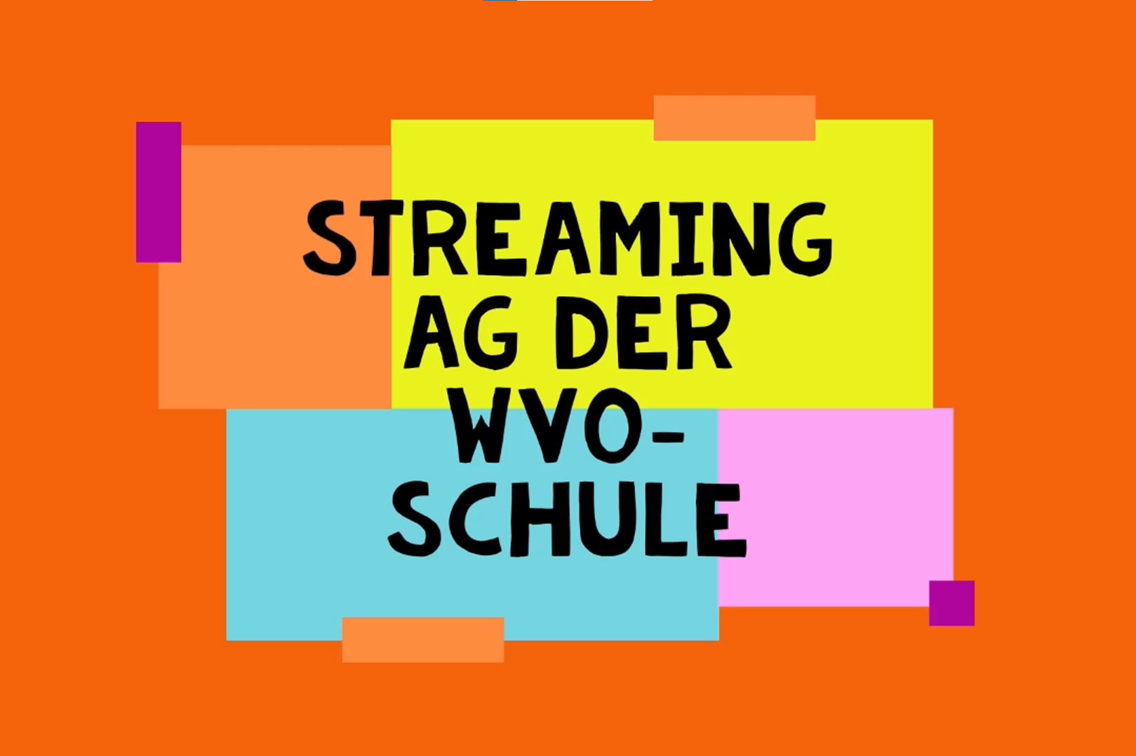 Die Streaming AG der WvO stellt sich vor