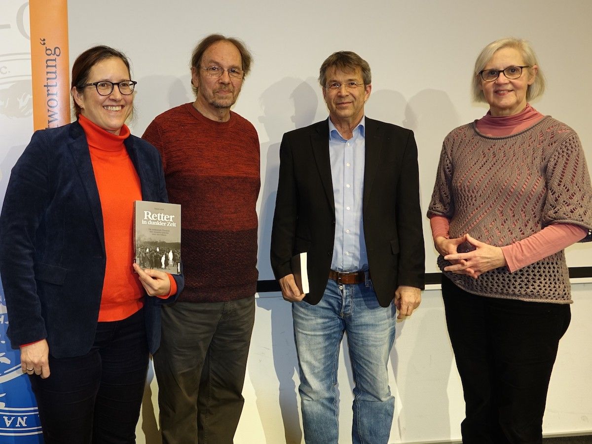 Frank Littek liest aus„Retter in dunkler Zeit”