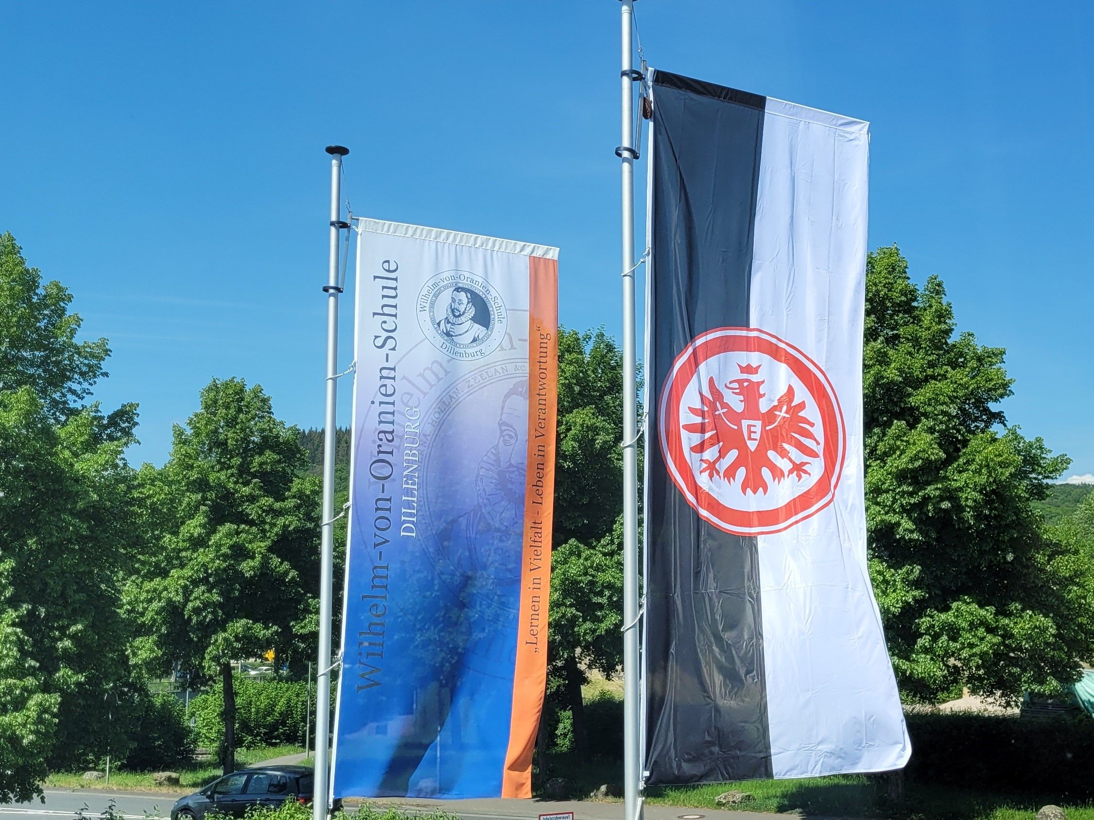 WvO freut sich mit Eintracht Frankfurt