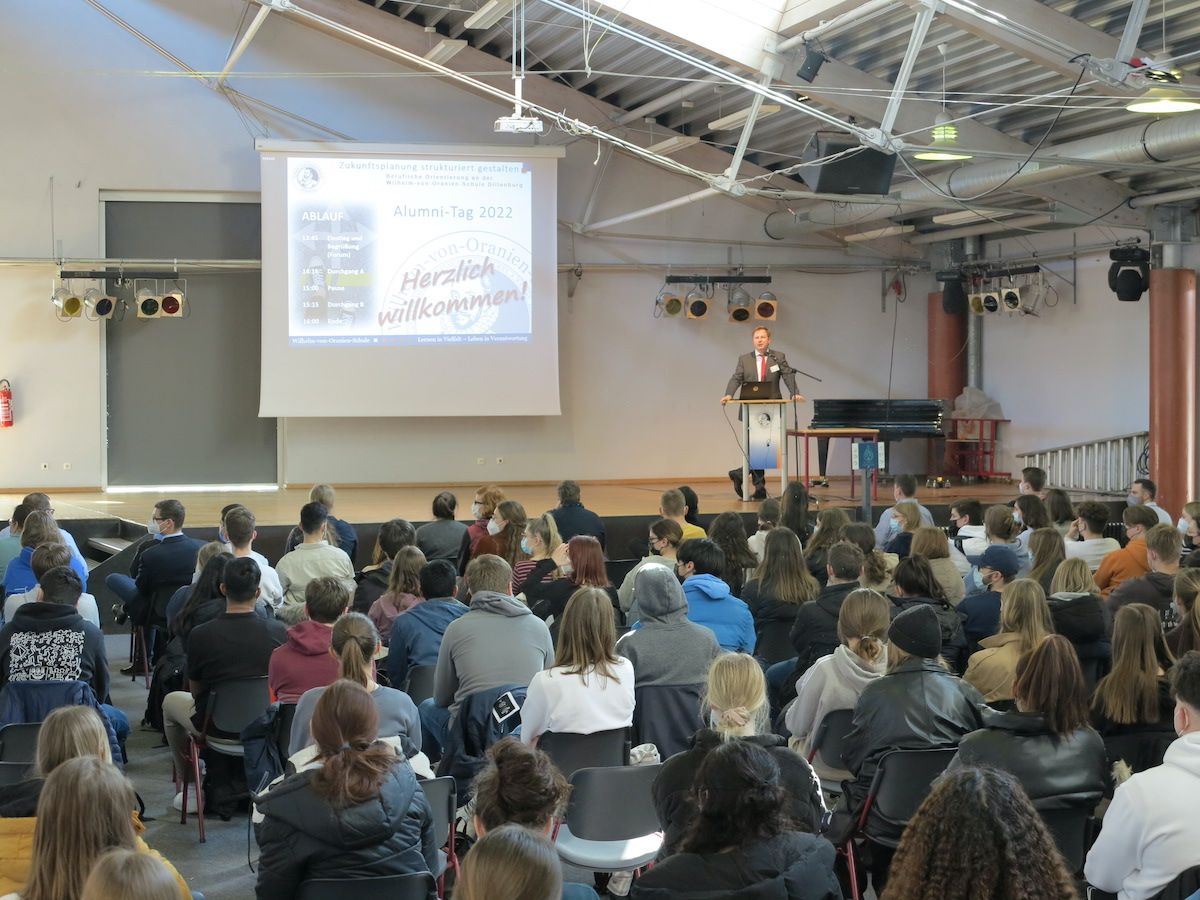 Alumni-Tag 2022 an der WvO endlich wieder als Präsenzveranstaltung