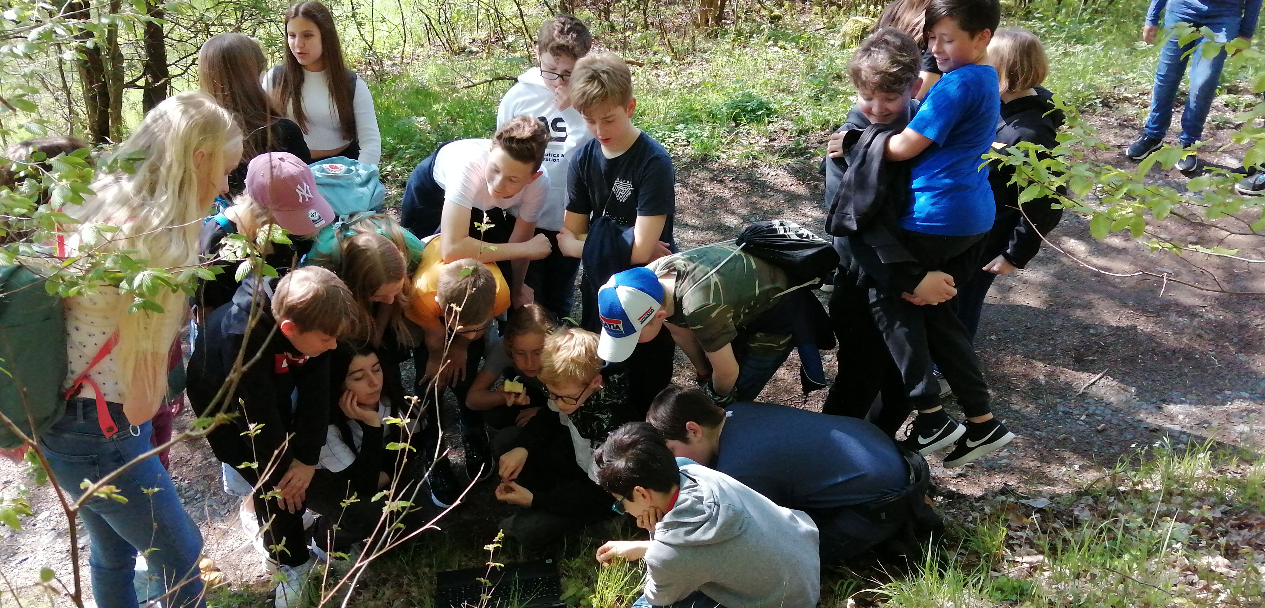 Geocaching in der Bewegungs- und Lernzeit der WvO