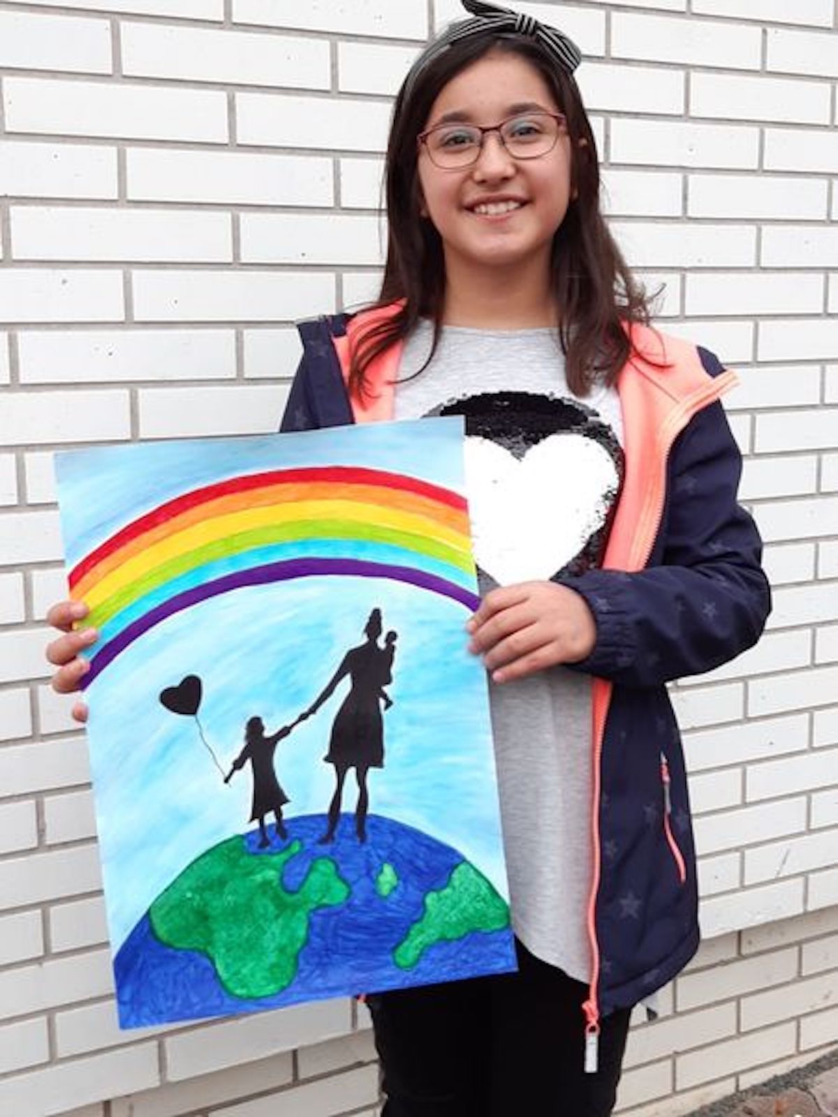 Friedensplakat von Aleyna Akkus gewinnt bundesweit den 3. Platz – Wir gratulieren!