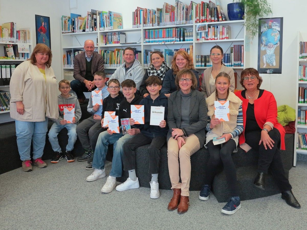 Vincent Stenger gewinnt Vorlesewettbewerb