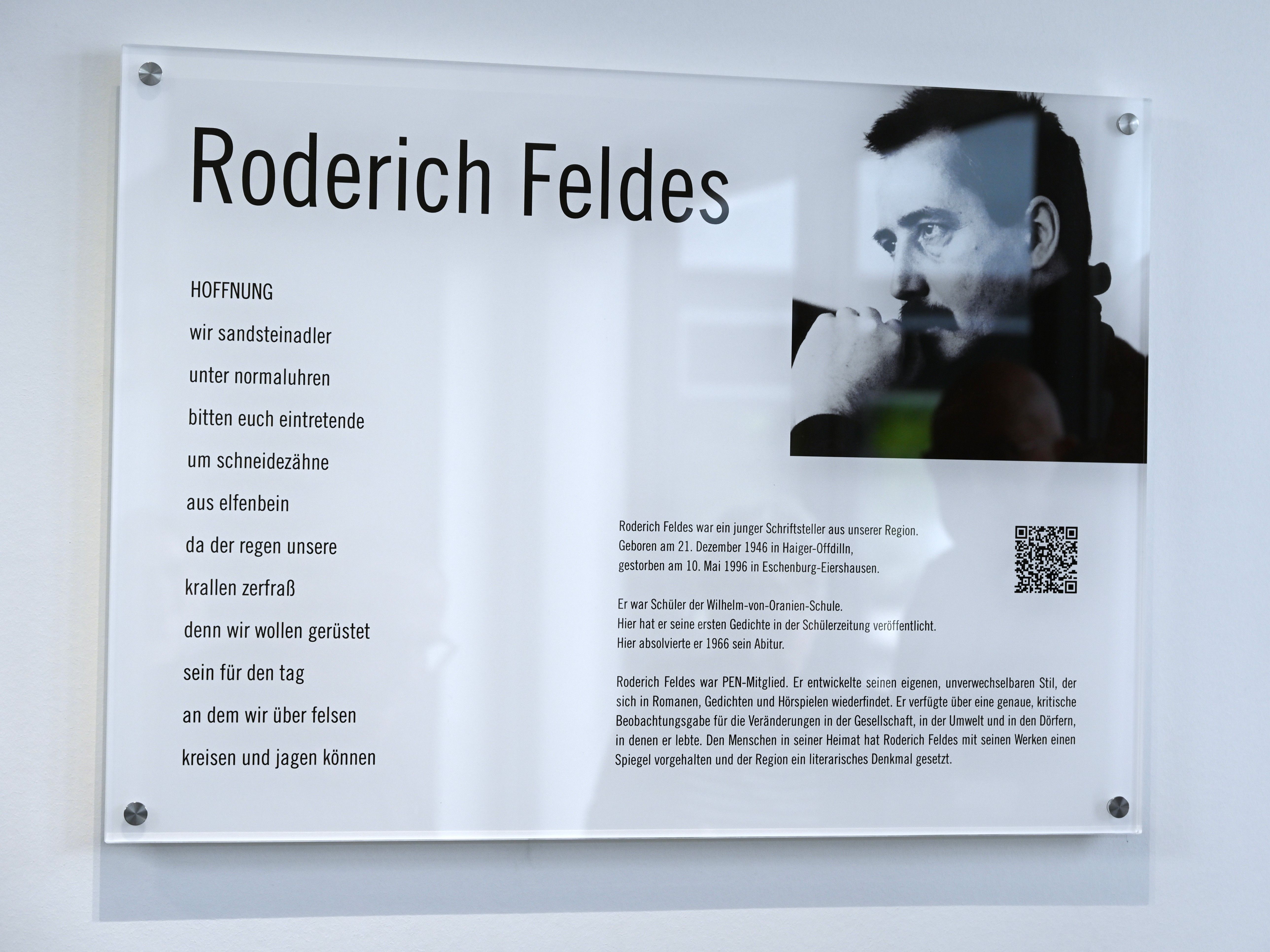 Ehrung für den ehemaligen Schüler